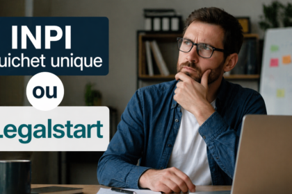INPI guichet unique ou Legalstart entrepreneur choisit